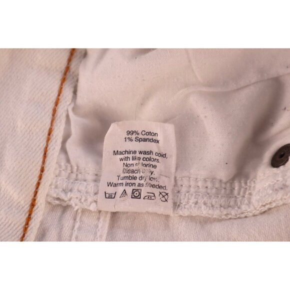 J.Crew by Stretch Denim Shorts ‎  Spandex Blend Off-White Color Size 4 - Picture 8 of 12